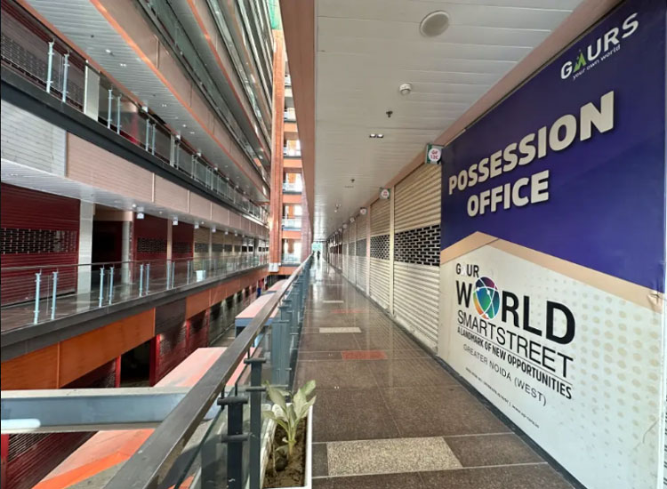 Gaur World SmartStreet construction update